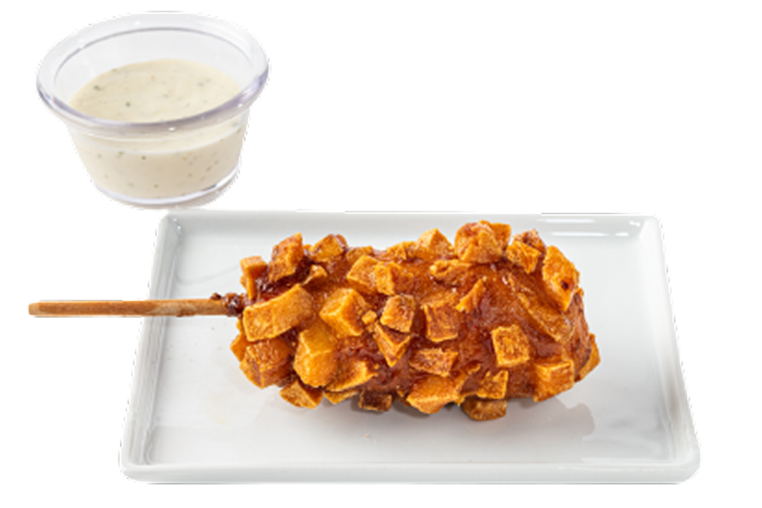 Bonchon Mopo Corn Dog